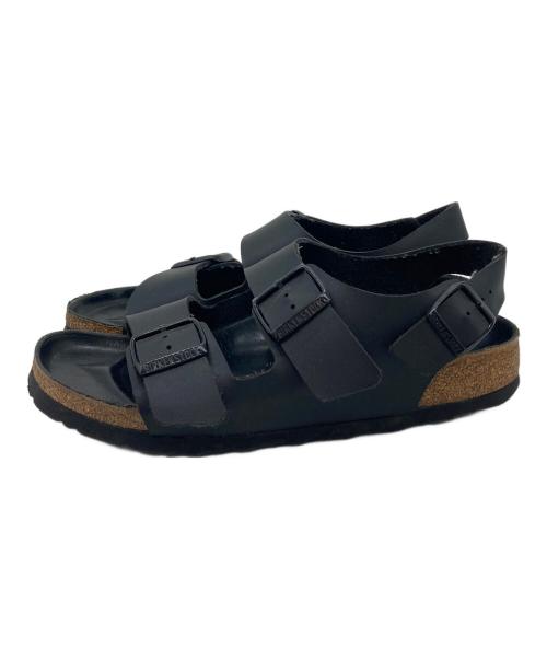 BIRKENSTOCK（ビルケンシュトック）BIRKENSTOCK (ビルケンシュトック) ミラノサンダル ブラック サイズ:39の古着・服飾アイテム