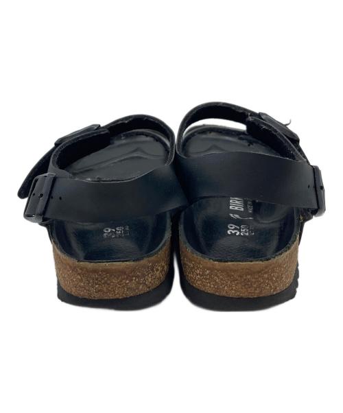 BIRKENSTOCK（ビルケンシュトック）BIRKENSTOCK (ビルケンシュトック) ミラノサンダル ブラック サイズ:39の古着・服飾アイテム