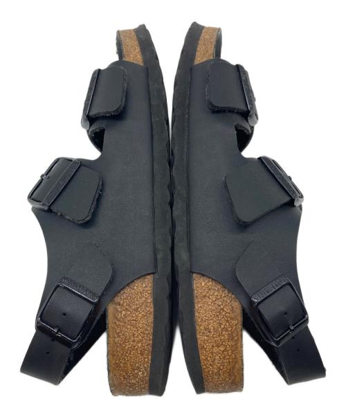 BIRKENSTOCK（ビルケンシュトック）BIRKENSTOCK (ビルケンシュトック) ミラノサンダル ブラック サイズ:39の古着・服飾アイテム