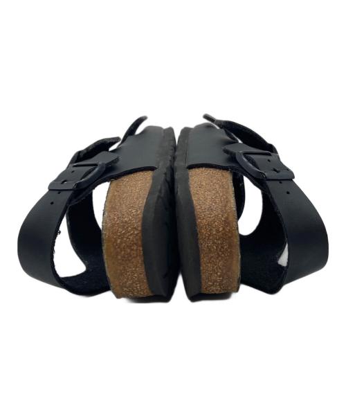 BIRKENSTOCK（ビルケンシュトック）BIRKENSTOCK (ビルケンシュトック) ミラノサンダル ブラック サイズ:39の古着・服飾アイテム