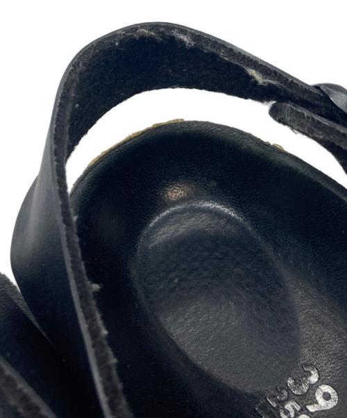 BIRKENSTOCK（ビルケンシュトック）BIRKENSTOCK (ビルケンシュトック) ミラノサンダル ブラック サイズ:39の古着・服飾アイテム