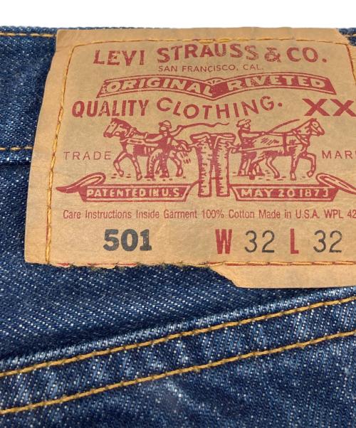 LEVI'S（リーバイス）LEVI'S (リーバイス) 501デニムパンツ　USA製 00年製 ボタン裏553 サンベニート工場　USA製 インディゴ サイズ:W32 L32の古着・服飾アイテム