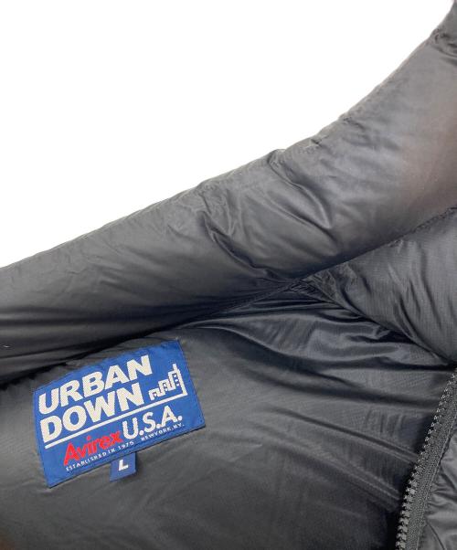 AVIREX（アヴィレックス）AVIREX (アヴィレックス) URBAN DOWN JACKET/アーバン ダウン ジャケット　アウター ブラック サイズ:Lの古着・服飾アイテム