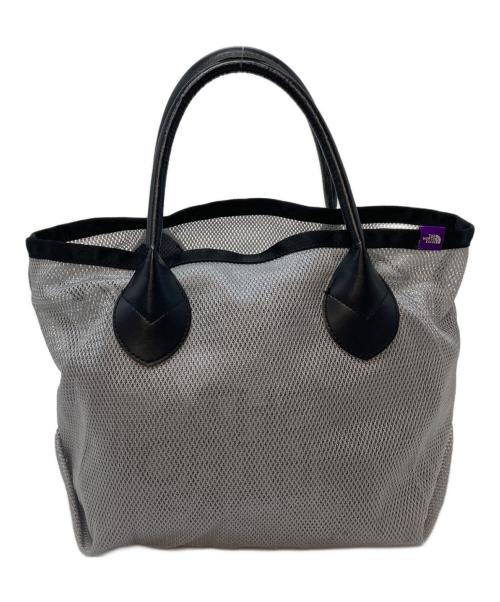 THE NORTHFACE PURPLELABEL（ザ・ノースフェイス パープルレーベル）THE NORTHFACE PURPLELABEL (ザ・ノースフェイス パープルレーベル) Mesh Field Tote S メッシュフィールドトートS グレー サイズ:実寸参照の古着・服飾アイテム
