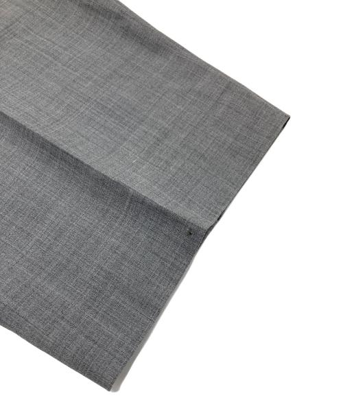 H BEAUTY&YOUTH（エイチ ビューティー&ユース）H BEAUTY&YOUTH (エイチ ビューティー&ユース) トロピカルハイウエストサスペンダーパンツ　サスペンダー　日本製 グレー サイズ:Sの古着・服飾アイテム