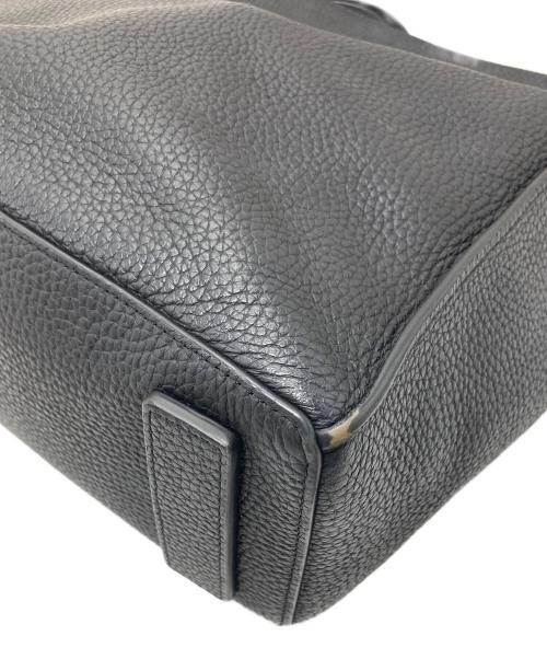 ALL SAINTS（オールセインツ）ALL SAINTS (オールセインツ) 2WAYショルダーバッグ　レザーバッグ ブラック サイズ:実寸参照の古着・服飾アイテム