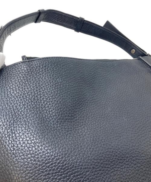 ALL SAINTS（オールセインツ）ALL SAINTS (オールセインツ) 2WAYショルダーバッグ　レザーバッグ ブラック サイズ:実寸参照の古着・服飾アイテム