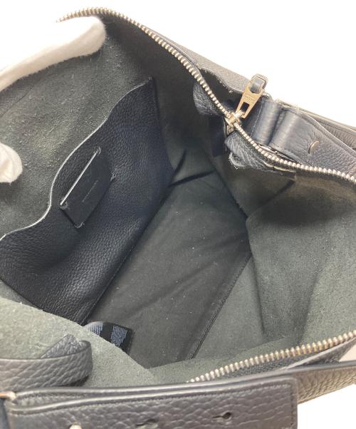 ALL SAINTS（オールセインツ）ALL SAINTS (オールセインツ) 2WAYショルダーバッグ　レザーバッグ ブラック サイズ:実寸参照の古着・服飾アイテム