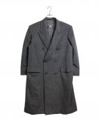 Burberry'sバーバリーズ）の古着「ウールカシミヤ ロングコート　アウター」｜グレー