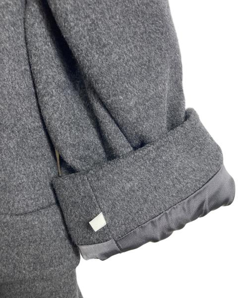 Burberry's（バーバリーズ）Burberry's (バーバリーズ) ウールカシミヤ ロングコート　アウター グレー サイズ:実寸参照の古着・服飾アイテム