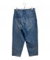 Null (ヌル) リペア加工デニムパンツ インディゴ サイズ:M：6000円