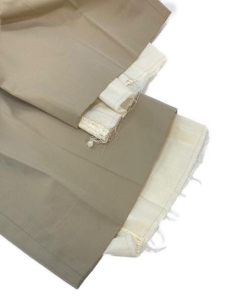 Rich I（リッチアイ）Rich I (リッチアイ) UNCLE TUCK TAPERED TROUSERS ベージュ サイズ:48の古着・服飾アイテム