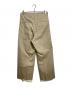 Rich I (リッチアイ) UNCLE TUCK TAPERED TROUSERS ベージュ サイズ:48：10000円