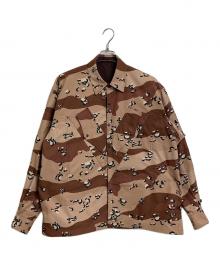 DAIWA PIER39（ダイワ ピア39）の古着「TECH REVERSIBLE PARAMARINE JACKET カモ柄　」｜ブラウン チョコチップカモ