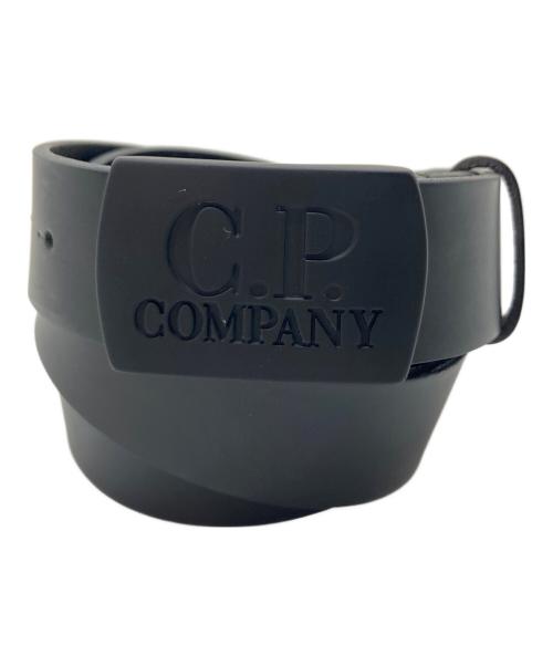 C.P COMPANY（シーピーカンパニー）C.P COMPANY (シーピーカンパニー) レザーベルト　イタリア製 ブラック サイズ:Mの古着・服飾アイテム