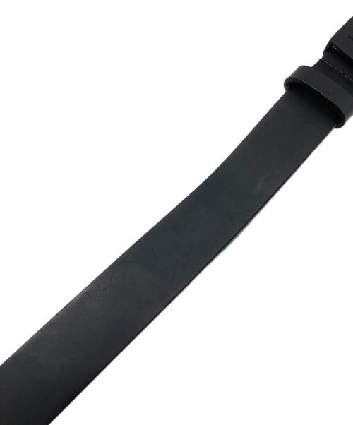 C.P COMPANY（シーピーカンパニー）C.P COMPANY (シーピーカンパニー) レザーベルト　イタリア製 ブラック サイズ:Mの古着・服飾アイテム