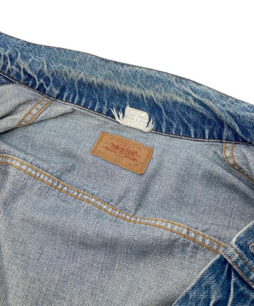 LEVI'S（リーバイス）LEVI'S (リーバイス) 4th デニムジャケット　ボタン裏350 極東工場 ビッグＥ ブルー サイズ:実寸参照の古着・服飾アイテム