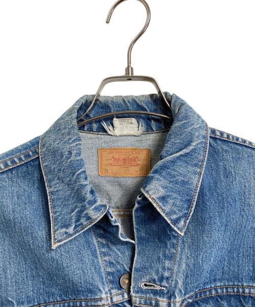 LEVI'S（リーバイス）LEVI'S (リーバイス) 4th デニムジャケット　ボタン裏350 極東工場 ビッグＥ ブルー サイズ:実寸参照の古着・服飾アイテム