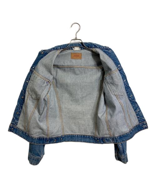 LEVI'S（リーバイス）LEVI'S (リーバイス) 4th デニムジャケット　ボタン裏350 極東工場 ビッグＥ ブルー サイズ:実寸参照の古着・服飾アイテム