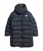 THE NORTH FACEザ ノース フェイス）の古着「マタニティ ダウンコート　ロングコート　アウター　ベビーキャリアカバー」｜ブラック