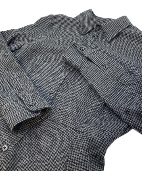 POLO RALPH LAUREN（ポロ・ラルフローレン）POLO RALPH LAUREN (ポロ・ラルフローレン) シャツワンピース グレー サイズ:6の古着・服飾アイテム