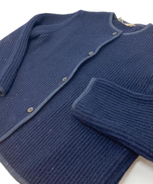 COMME des GARCONS（コムデギャルソン）COMME des GARCONS (コムデギャルソン) 70s～80sウールカーディガン　70年代～80年代 初期タグ ネイビー サイズ:実寸参照の古着・服飾アイテム