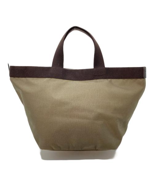 Herve Chapelier（エルベシャプリエ）Herve Chapelier (エルベシャプリエ) 舟形トートM トープ×モカ サイズ:実寸参照の古着・服飾アイテム