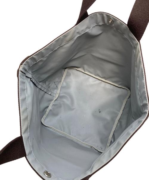 Herve Chapelier（エルベシャプリエ）Herve Chapelier (エルベシャプリエ) 舟形トートM トープ×モカ サイズ:実寸参照の古着・服飾アイテム