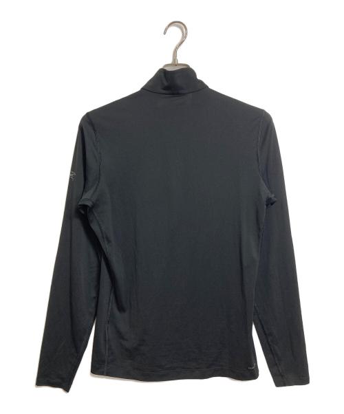 ARC'TERYX（アークテリクス）ARC'TERYX (アークテリクス) ハーフジップカットソー　スポーツ　アウトドア ブラック サイズ:Sの古着・服飾アイテム