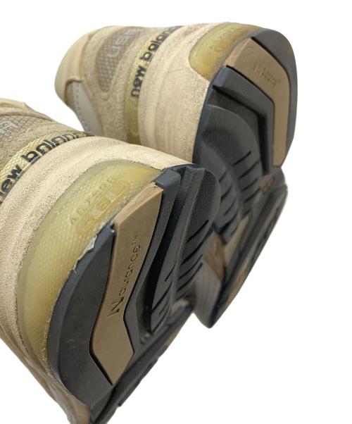 NEW BALANCE（ニューバランス）NEW BALANCE (ニューバランス) スニーカー カジュアルスニーカー　ランニングシューズ　スポーツ　アウトドア ベージュ/タン サイズ:US9の古着・服飾アイテム