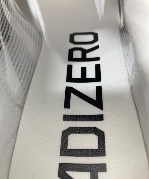 adidas（アディダス）adidas (アディダス) adizero Evo SL M ランニンクグシューズ　スポーツ　アウトドア ホワイト サイズ:US 9の古着・服飾アイテム