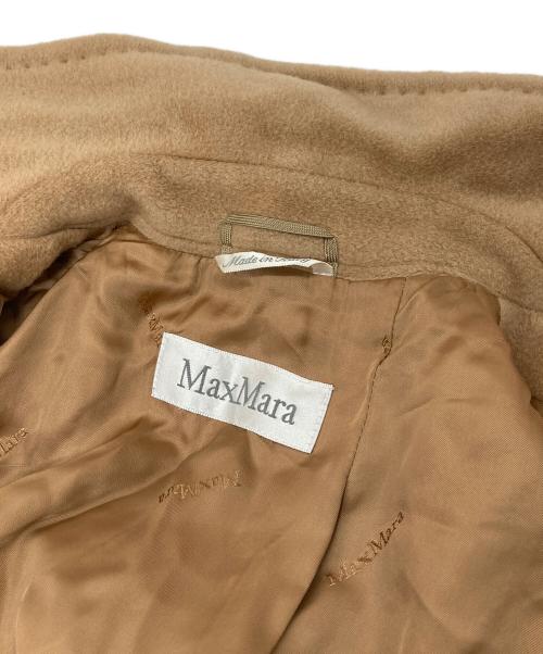MaxMara（マックスマーラ）MaxMara (マックスマーラ) チェスターコートカシミヤウールダブルミドルコート　アウター　イタリア製 ブラウン サイズ:38の古着・服飾アイテム