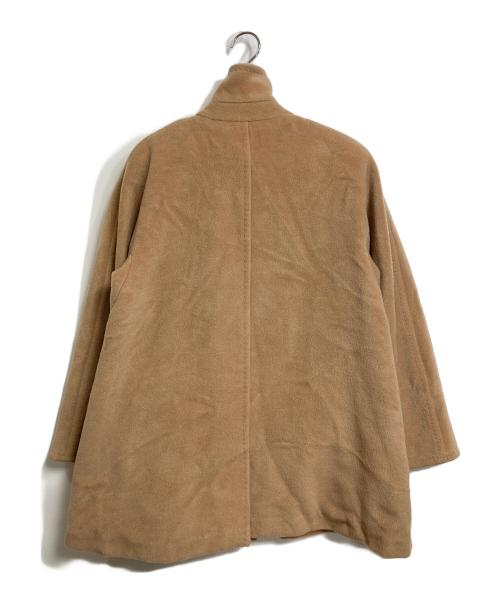 MaxMara（マックスマーラ）MaxMara (マックスマーラ) チェスターコートカシミヤウールダブルミドルコート　アウター　イタリア製 ブラウン サイズ:38の古着・服飾アイテム