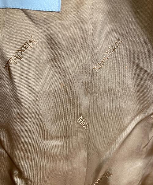 MaxMara（マックスマーラ）MaxMara (マックスマーラ) チェスターコートカシミヤウールダブルミドルコート　アウター　イタリア製 ブラウン サイズ:38の古着・服飾アイテム