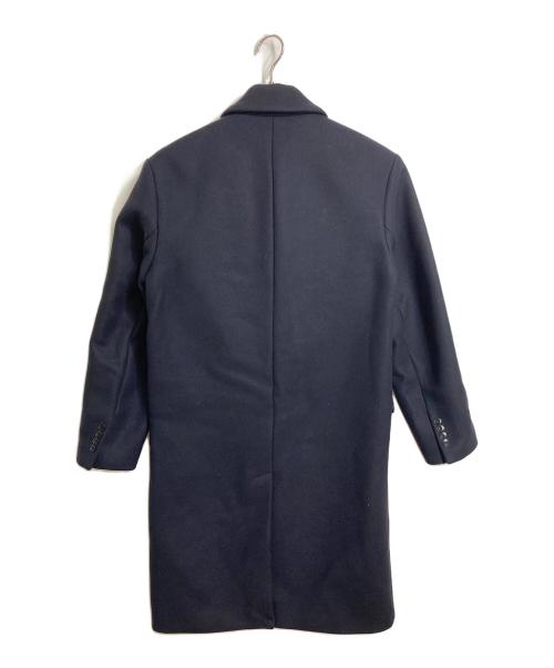 ZARA ORIGINS（ザラ オリジンズ）ZARA origins (ザラ オリジンズ) ウール混コート　ロングコート　アウター ネイビー サイズ:EU Sの古着・服飾アイテム