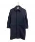 ZARA origins（ザラ オリジンズ）の古着「ウール混コート　ロングコート　アウター」｜ネイビー