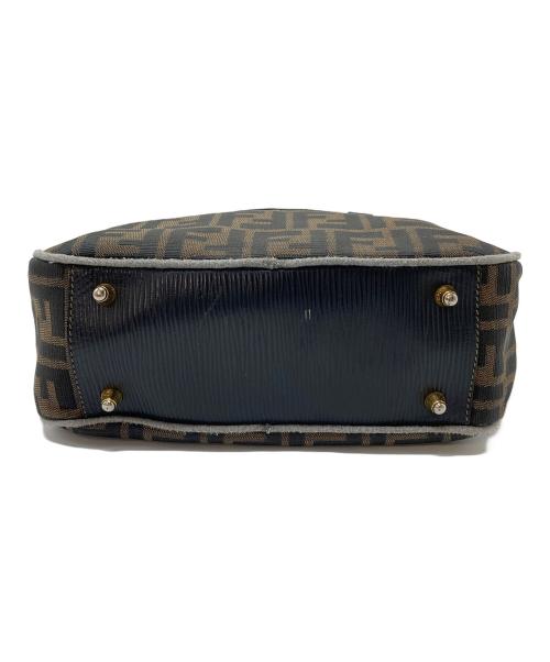 FENDI（フェンディ）FENDI (フェンディ) ハンドバッグ　ズッカ　ミニバッグ　イタリア製 ブラウン サイズ:実寸参照の古着・服飾アイテム