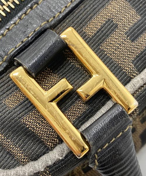 FENDI（フェンディ）FENDI (フェンディ) ハンドバッグ　ズッカ　ミニバッグ　イタリア製 ブラウン サイズ:実寸参照の古着・服飾アイテム