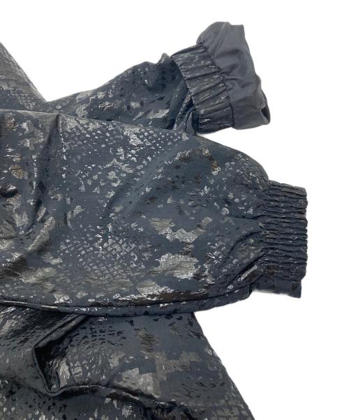 REEBOK（リーボック）REEBOK (リーボック) BALL OFF COURT WARM UP JACKET ナイロンジャケット　ラグランジャケット ブラック サイズ:Sの古着・服飾アイテム