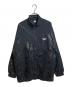 REEBOK（リーボック）の古着「BALL OFF COURT WARM UP JACKET ナイロンジャケット　ラグランジャケット」｜ブラック