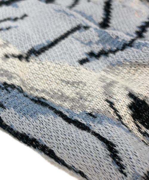 WACKO MARIA（ワコマリア）WACKO MARIA (ワコマリア) TIM LEHI (ティム リーハイ) Jacquard Pullover Knit ジャガードニット スカイブルー サイズ:XLの古着・服飾アイテム