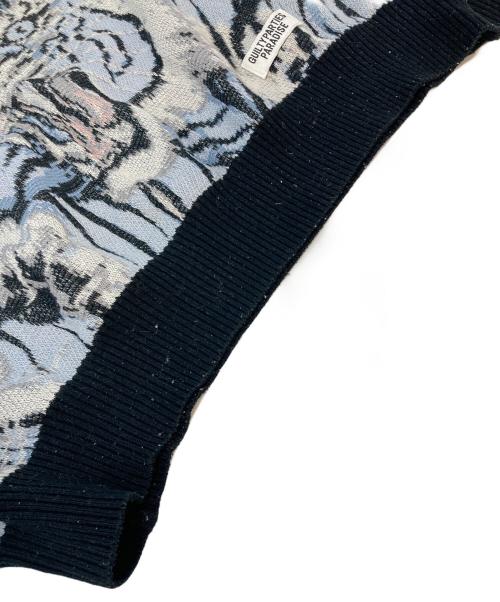 WACKO MARIA（ワコマリア）WACKO MARIA (ワコマリア) TIM LEHI (ティム リーハイ) Jacquard Pullover Knit ジャガードニット スカイブルー サイズ:XLの古着・服飾アイテム