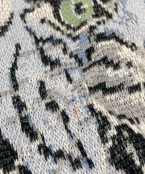 WACKO MARIA（ワコマリア）WACKO MARIA (ワコマリア) TIM LEHI (ティム リーハイ) Jacquard Pullover Knit ジャガードニット スカイブルー サイズ:XLの古着・服飾アイテム