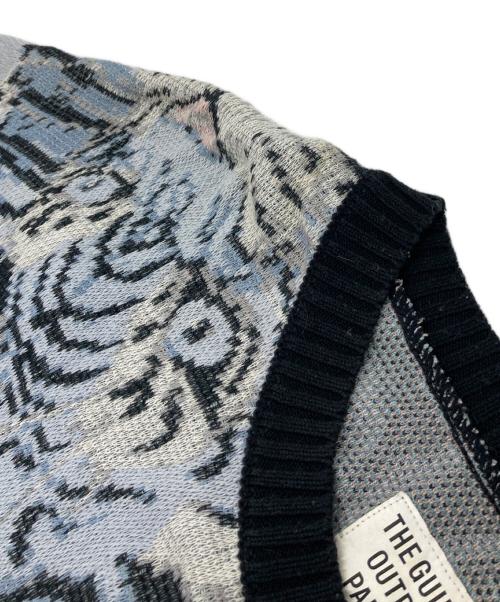 WACKO MARIA（ワコマリア）WACKO MARIA (ワコマリア) TIM LEHI (ティム リーハイ) Jacquard Pullover Knit ジャガードニット スカイブルー サイズ:XLの古着・服飾アイテム