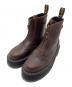 Dr.Martens（ドクターマーチン）の古着「JETTA ジップブーツ　厚底ブーツ　ブーツ　ショートブーツ」｜ブラウン