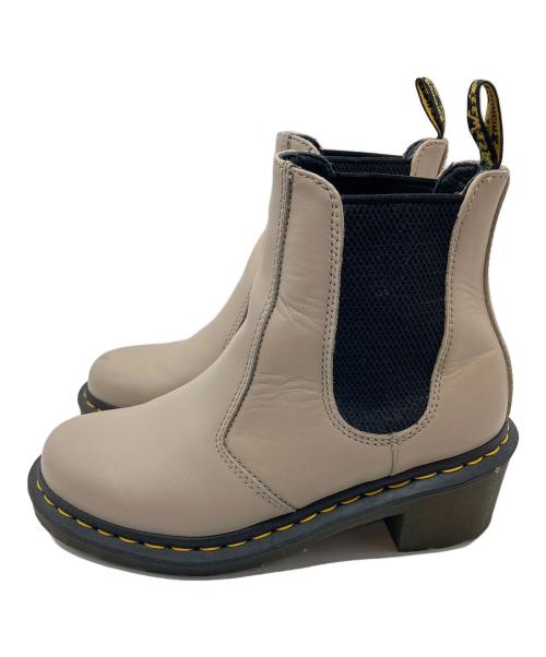 Dr.Martens（ドクターマーチン）Dr.Martens (ドクターマーチン) Cadence ケイデンス チェルシーブーツ  サイドゴアブーツ　ショートブーツ　厚底ブーツ ベージュ サイズ:US7の古着・服飾アイテム