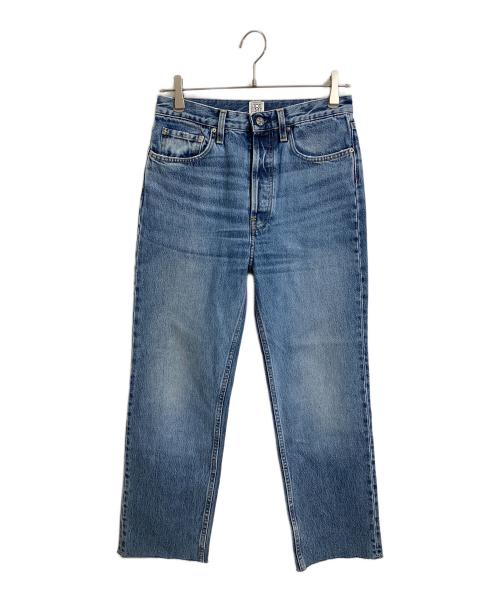 toteme（トーテム）toteme (トーテム) クラシックカットデニムパンツ　デニムパンツ　イタリア製 ブルー サイズ:27/30の古着・服飾アイテム