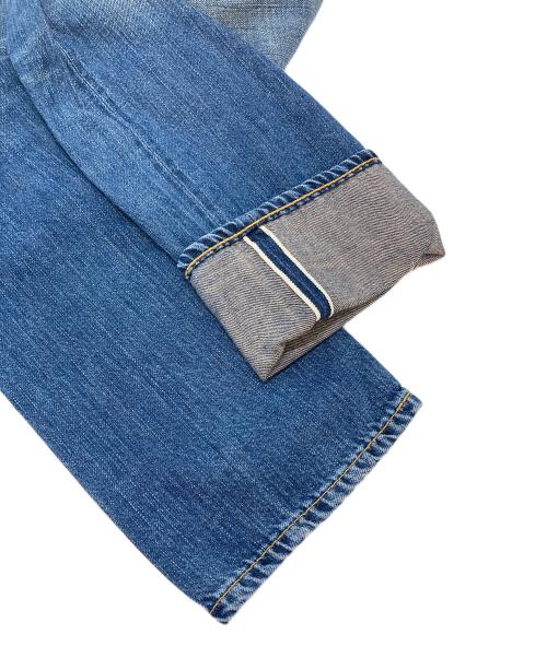 RRL（ダブルアールエル）RRL (ダブルアールエル) デニムパンツ　5ポケット　コットンパンツ　USA製 ブルー サイズ:W28の古着・服飾アイテム