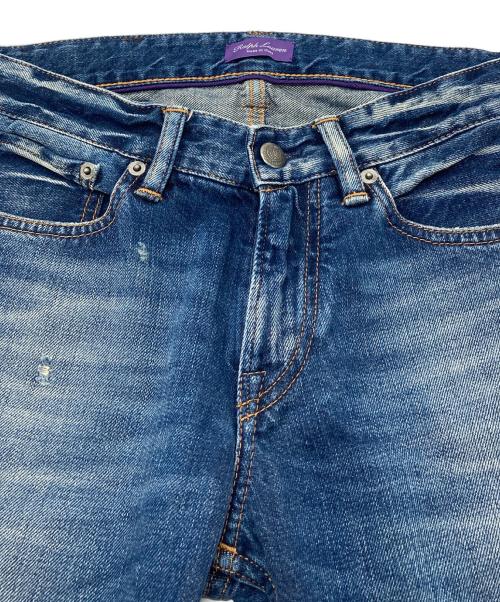 RALPH LAUREN Purple Label（ラルフ ローレン パープル レーベル）RALPH LAUREN Purple Label (ラルフ ローレン パープル レーベル) デニムパンツ　ジーンズ　イタリア製 ブルー サイズ:W 28の古着・服飾アイテム