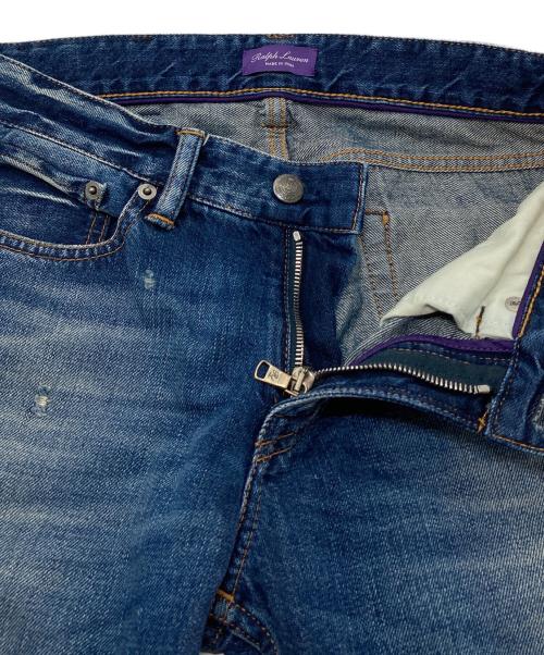 RALPH LAUREN Purple Label（ラルフ ローレン パープル レーベル）RALPH LAUREN Purple Label (ラルフ ローレン パープル レーベル) デニムパンツ　ジーンズ　イタリア製 ブルー サイズ:W 28の古着・服飾アイテム